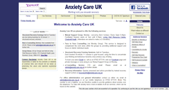 Desktop Screenshot of anxietycare.org.uk
