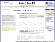 Tablet Screenshot of anxietycare.org.uk